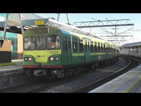 Irish Rail 8300 Class Dart Train 8334 - Connolly Station, Dublin