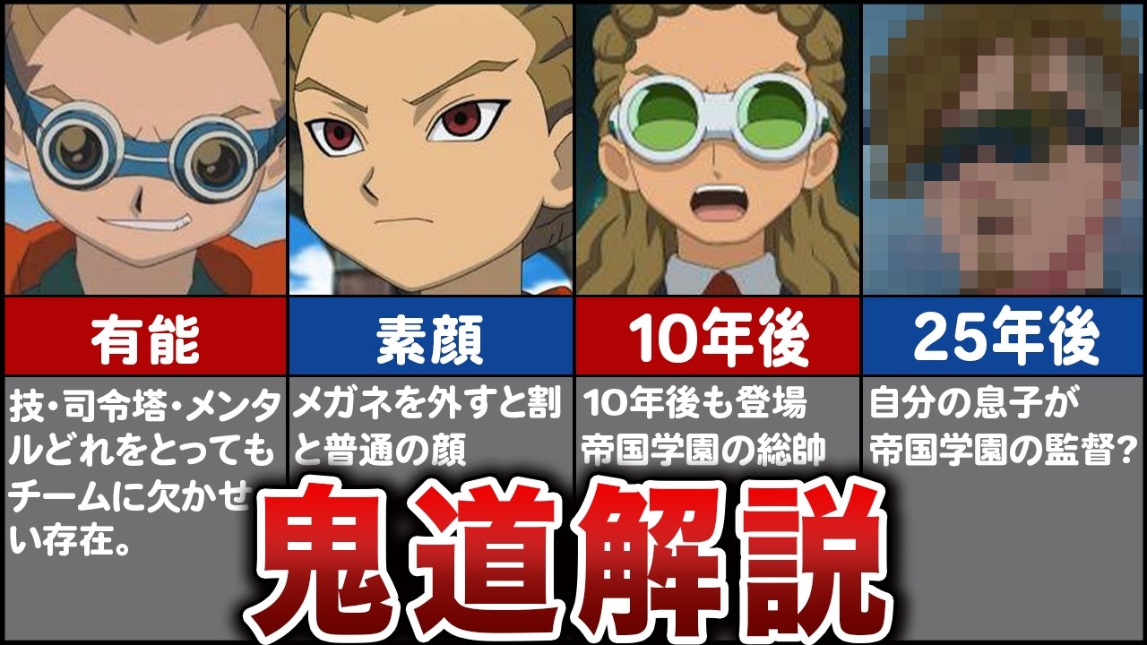 【イナイレ】鬼道有人の魅力を徹底解説【天才ゲームメーカー（シスコン）】