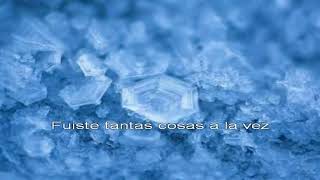 Fuiste un trozo de hielo en la escarcha Chayanne KARAOKE