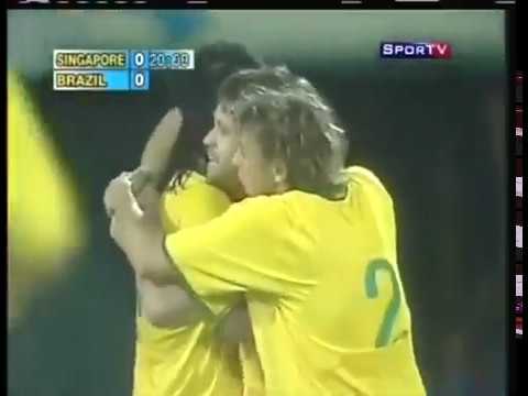 Diego Ribas (Brasil) - 28/07/2008 - Cingapura 0x3 Brasil - 1 gol
