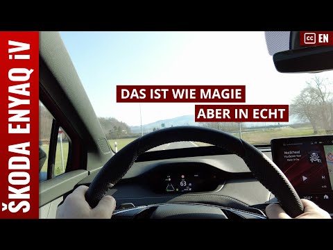 Skoda ENYAQ iV - everything about recuperation in driving modes B & D, with ecoAssist, adaptive c...