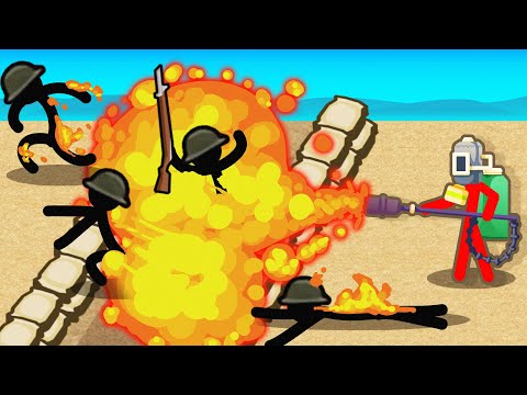 Flamethrowers Completely Changed Stickman Trenches Forever!