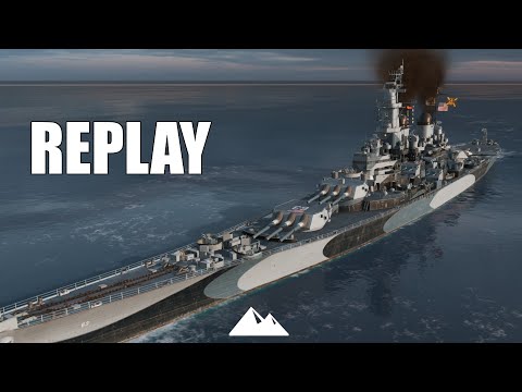MISSOURI, Goldstück mit Sekundärkapitän aus der Not- World of Warships | [Replays] [Deutsch] [60fps]