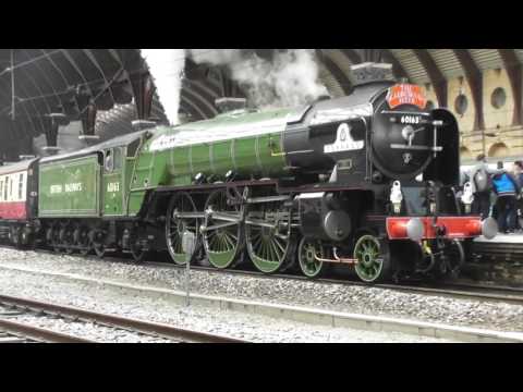 LNER A1 Pacific No  60163 'Tornado' at York - The Scarborough Flyer - 4th June 2016