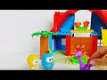 GALINHA PINTADINHA Blocos De Construção Casa Da Galinha Pintadinha