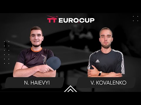 11:35 Nazarii Haievyi - Viacheslav Kovalenko 01.04.2024 TT Euro.Cup Ukraine Master. TABLE 4