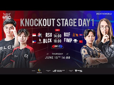 English | MSC Knockout Stage Day 1 | MSC 2023
