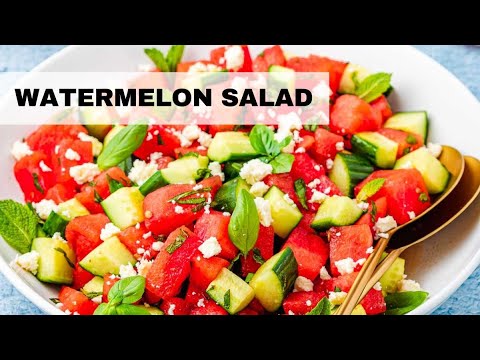 Mediterranean Watermelon Salad Recipe