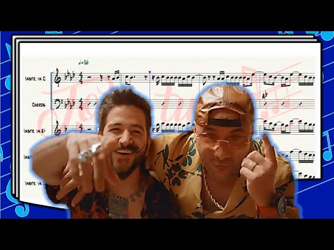 Wisin, Camilo, Los Legendarios - Buenos Días PARTITURA
