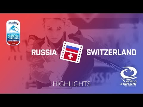 HIGHLIGHTS: Russia v Switzerland - Women - Le Gruyère AOP European Curling Championships 2017