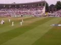Jerusalem being sung at The Ashes Test 1, Day 5 at Nottingham Trent Bridge, 14th July 2013.