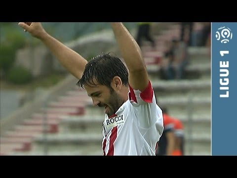 Goal Ronald ZUBAR (36') - AC Ajaccio - Montpellier Hérault SC (1-1) - 2013/2014