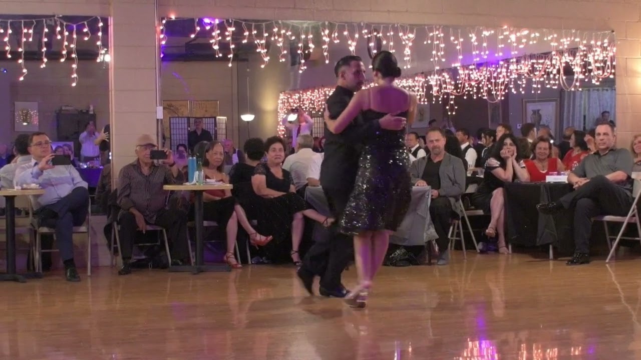 Yesica Esquivel and Ariel Leguizamon at Milonga Sonata 4/4