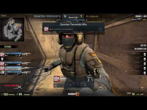 [UKCSGO] 26.08.2017 - CeX vs IGI eSports @ Insomnia 61 UB Semi-Final Map 1