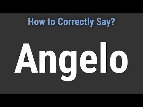 How to Pronounce Name Angelo (Correctly!)