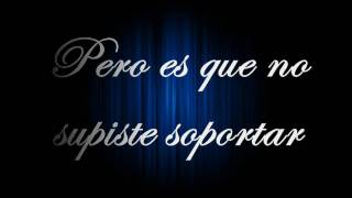 Luis Miguel - &quot;La Puerta&quot; Lyrics/Letra