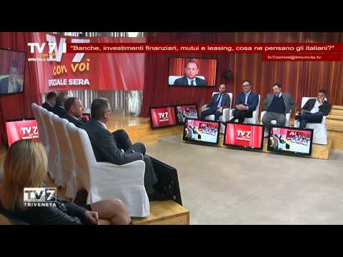 Tv7 con Voi sera del 31/03/2015 - Banche, investimenti finanziari, mutui e leasing (1 di 6)