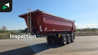 العربات نصف المقطورة شاحنة قلابة Kempf SKM 35/3 28m3 T&Uuml;V 11/26 SAF Lift Axle | صورة 4 - Autoline