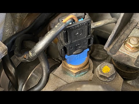 About the W124 (and possibly others) Aux Fan blue temperature sensor modification