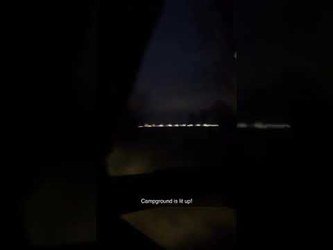 campground at night !