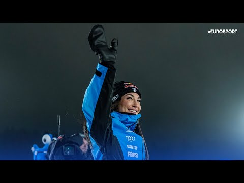 L'omaggio a DOROTHEA WIERER, all'ultima gara in Coppa del Mondo