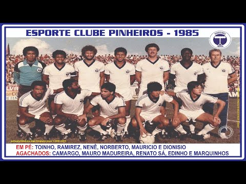 Ponte Preta 2x1 Esporte Clube Pinheiros - Campeonato Brasileiro 1985 - 1ª Fase- 1º Turno - 5ª Rodada