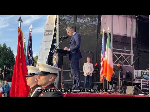 Simon Harris 'The cry of a child is the same in any language'