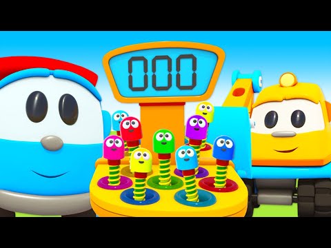 Leo der Lastwagen auf Deutsch. Kompilation. Zeichentrickfilme für Kinder