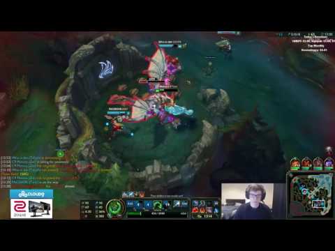 S6 Ranked Challenger Gameplay    Meteos as Zac Jungle vs Gragas