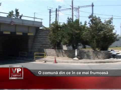 O comună din ce în ce mai frumoasă