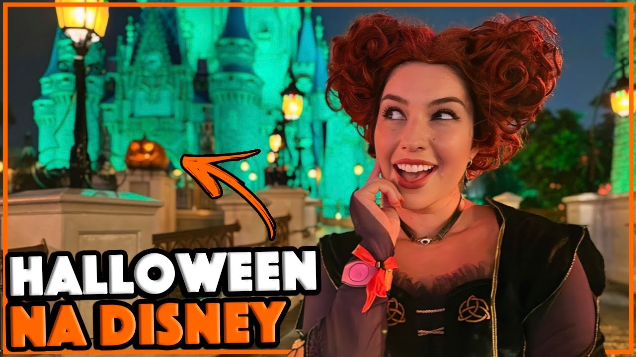 COMO É O HALLOWEEN DA DISNEY EM ORLANDO