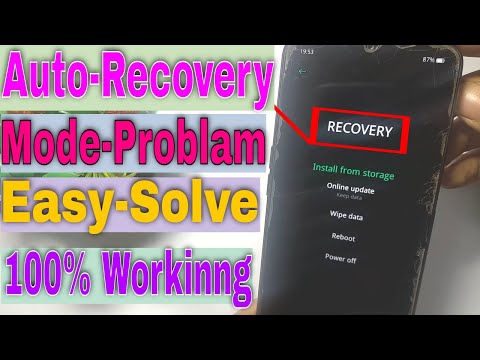 Oppo A16 Auto Recovery Mode Problem | All Oppo Recovery Mode Solve 100% Working Method 2023/2024