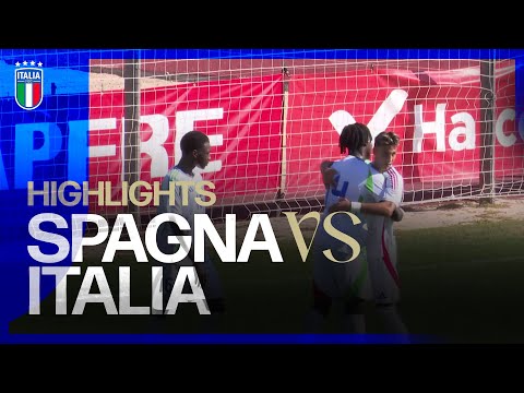 Highlights: Spagna-Italia 1-2 | Under 16 | Amichevole
