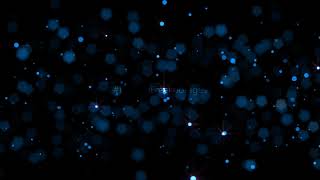 Blue bokeh background | bokeh particles overlay | Sparkling bokeh particles | Royalty Free Footages