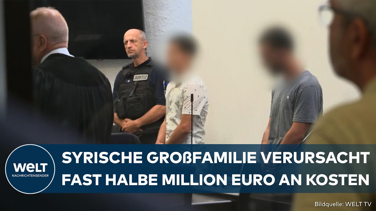 CLAN-KRIMINALITÄT: Steuerzahler blecht! Syrische Großfamilie verursacht halbe Million Euro Kosten