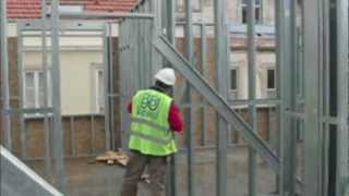 preview picture of video 'BDBU - Light Steel Framing (LSF) - Monte Estoril (Bloco D) - Janeiro 2012'