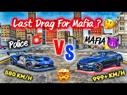 Mafia Vs Police Cars Bmw M4 💀"Part 2" |In Extreme Car Driving Simulator 🤯| Bmw M4 V Ford GT