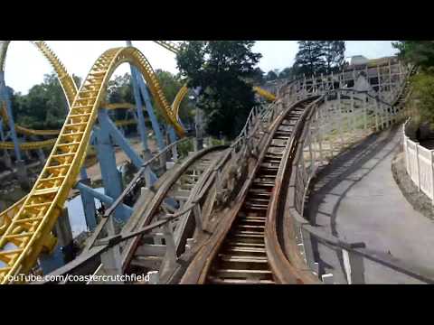 Front row point of view footage of Comet