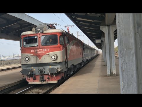 Trenuri și activitate feroviară în gara Ploiești Vest / Trains and rail activity in Ploiești Vest