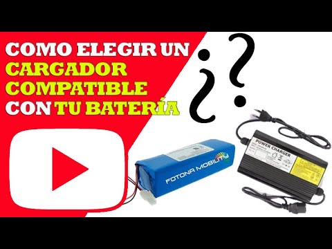 🔌🔋 Cargador Batería | Tutorial: ¿Cómo elegir un cargador compatible con tu batería ion-litio?