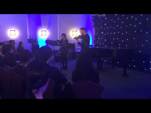Kyoko Yonemoto, Ferdinando Trematore: S.PROKOFIEV - Sonata for 2 Violins in C major op 56 (II end)