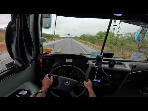 Motorista de ônibus, mg 251 Minas Gerais, seguindo para Vitória Da Conquista-BA. 