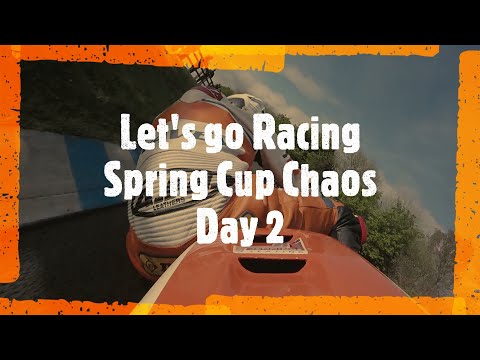 Let's go Racing. Oliver's Mount Spring Cup Chaos. Day 2. More road racing action from Scarborough