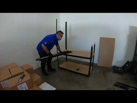 Yaheetech 5-Shelf Storage Rack, Adjustable Garage Storage Shelves Steel Shelving Unit