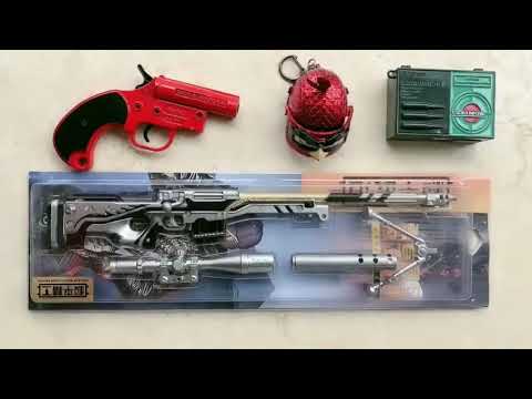 M416 Kar 98K Awm Sniper Toy Guns Pubg Toy | Unboxing 2021