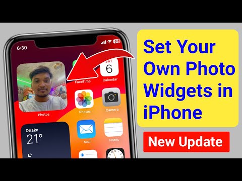 How to Set Your Own Photo Widgets in iPhone Home Screen | Set Favourite Photo Widget in iPhone