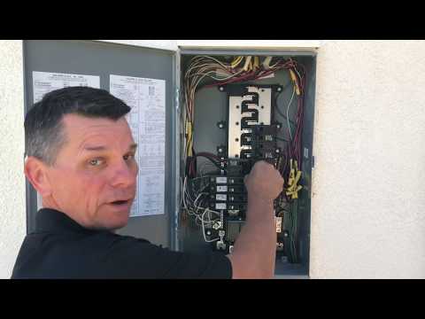 Residential Main Electrical Panel Inspection