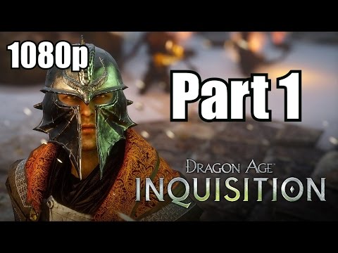 Dragon Age Inquisition Walkthrough Part 1 Let's Play Playthrough Review 1080p (Xbox360)