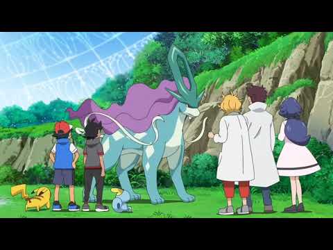 Pokemon Journeys Professor Cerise Shocked To See Suicune