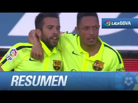 Resumen de UD Almería (1-2) FC Barcelona - HD